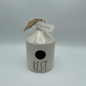 Rae Dunn “Rest” Birdhouse